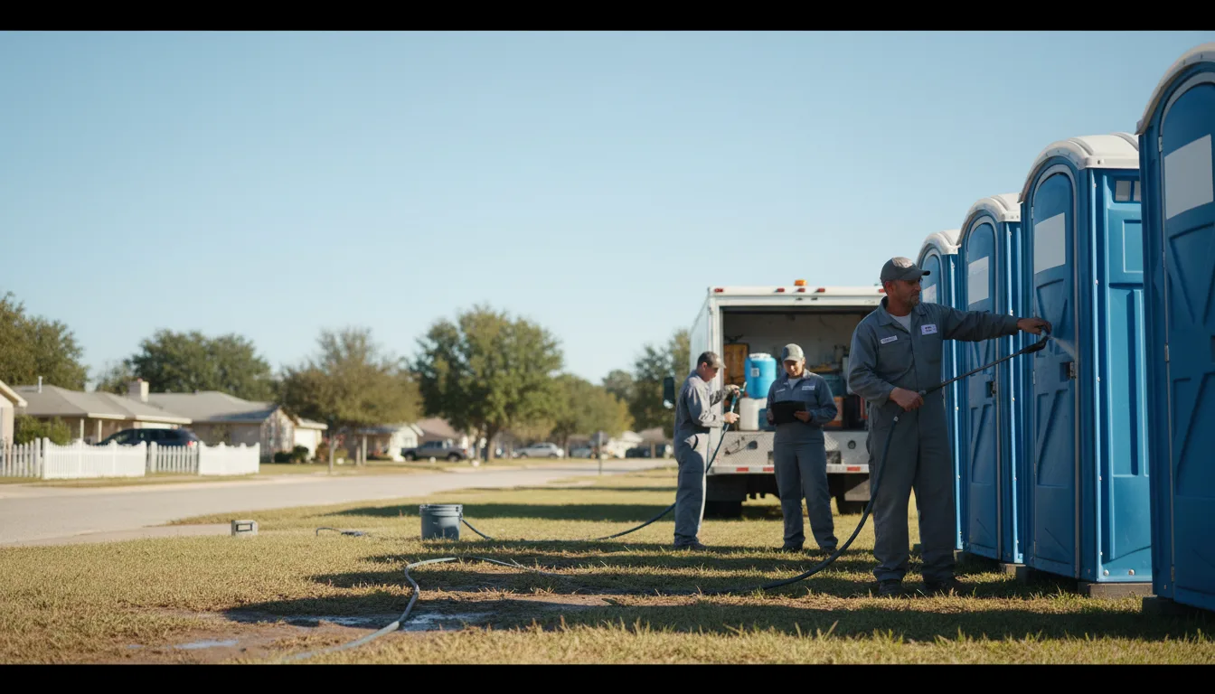 Long-Term Portable Toilet Rental in Amboy, IL near me